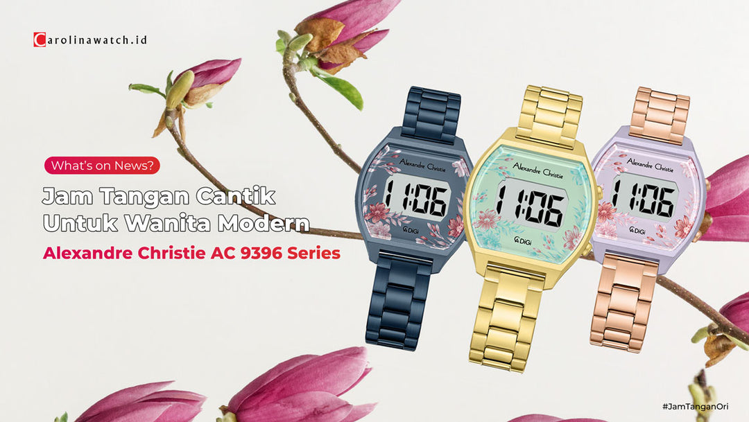 Alexandre Christie AC 9396 Series Flower Edition: Jam Tangan Cantik yang Cocok untuk Wanita Modern