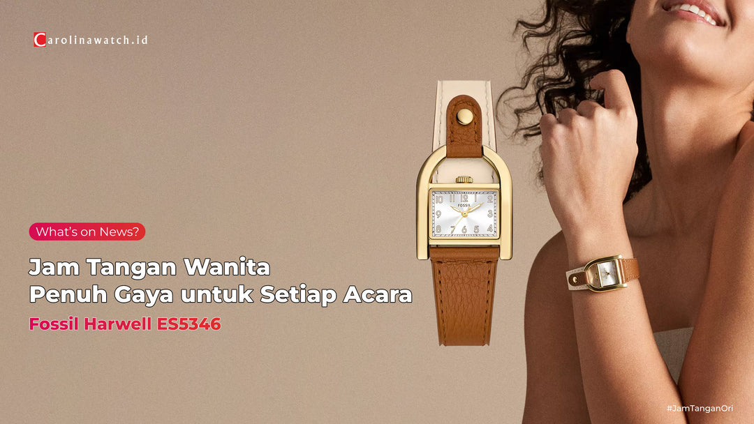 Fossil Harwell ES5346: Jam Tangan Wanita Penuh Gaya untuk Setiap Acara