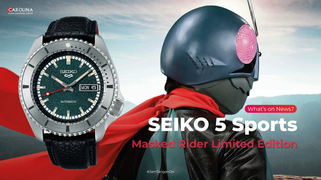 Tampil Keren dengan Seiko 5 Kamen Rider Series: Jam Tangan Khusus untuk Penggemar Kamen Rider