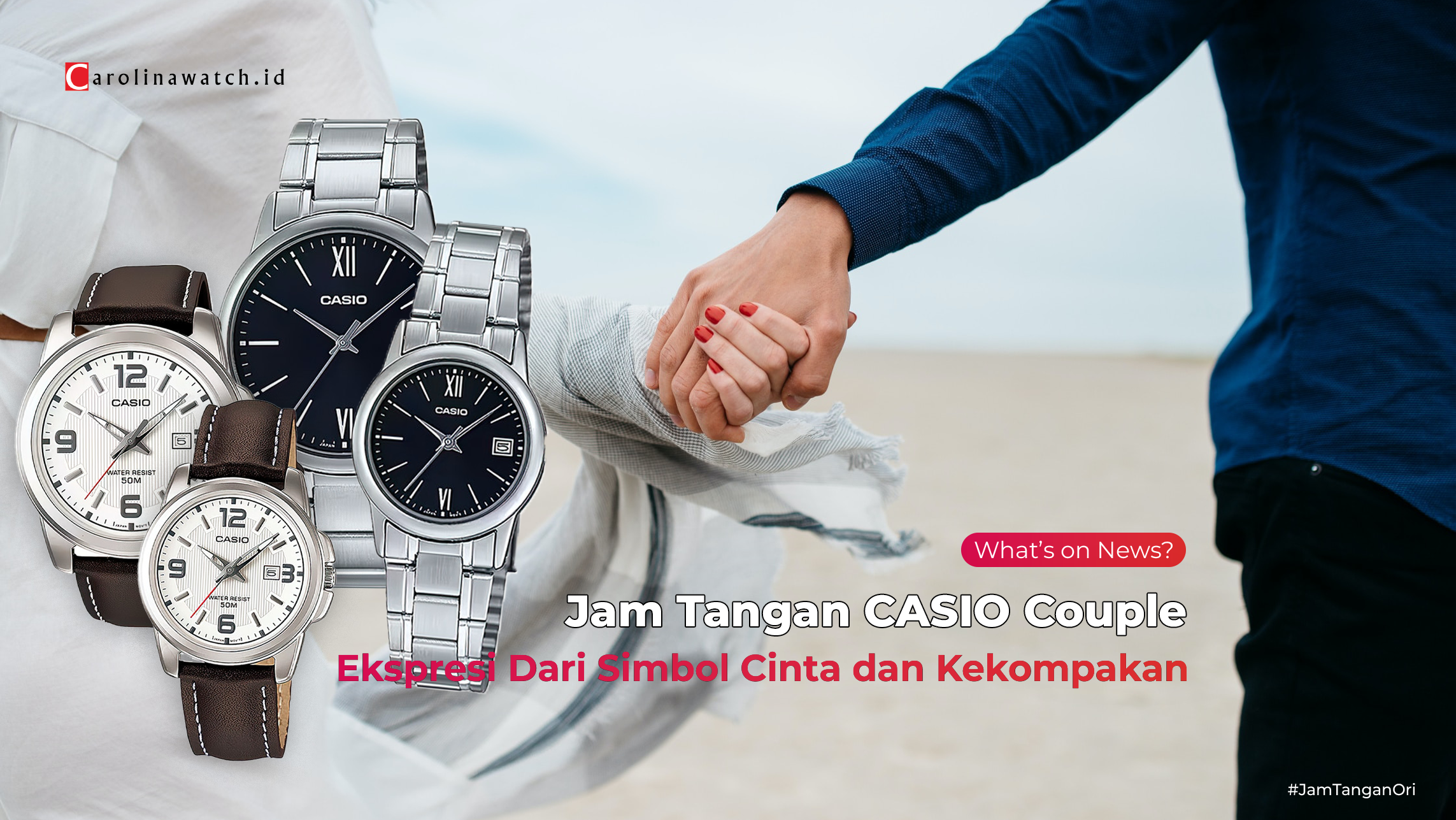 Jam casio 2025 couple ori