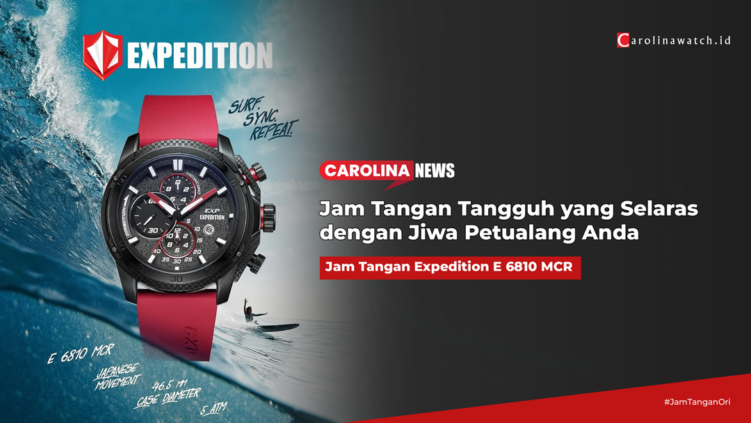 Expedition E 6810 MCR: Jam Tangan Tangguh yang Selaras dengan Jiwa Petualang Anda