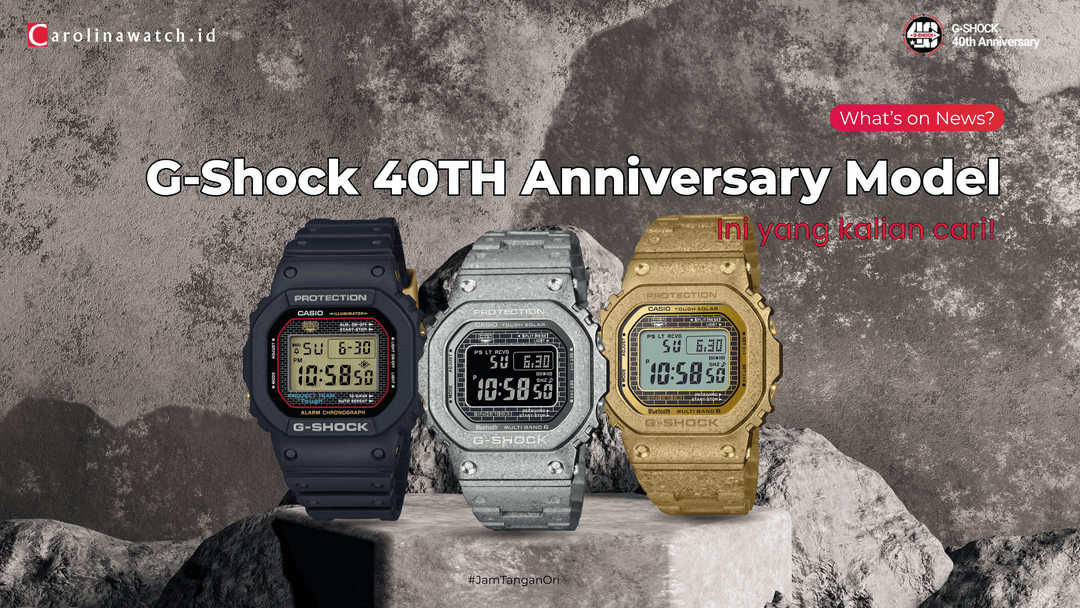 G-Shock 40th Anniversary Recrystallized Series: Merayakan Legenda Ketangguhan dan Inovasi