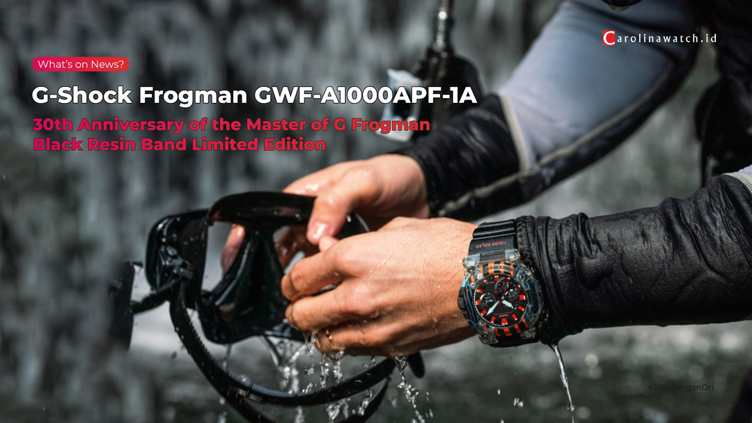 Jiwa Petualang Pakai Ini! Jam Tangan G-Shock Frogman GWF-A1000APF-1A