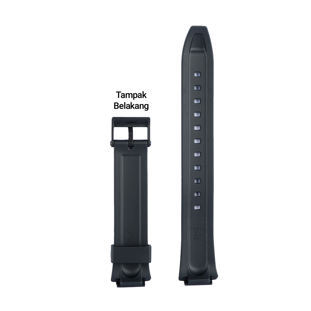 Tali Strap CASIO AW-90 21.5mm Black Resin 10379447
