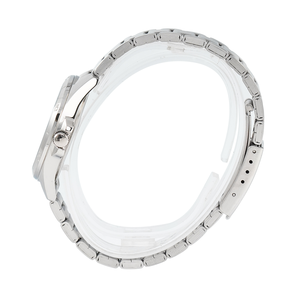 Jam Tangan Alexandre Christie Primo Steel AC 1011 LDBSSGR Women Black Dial Stainless Steel Strap