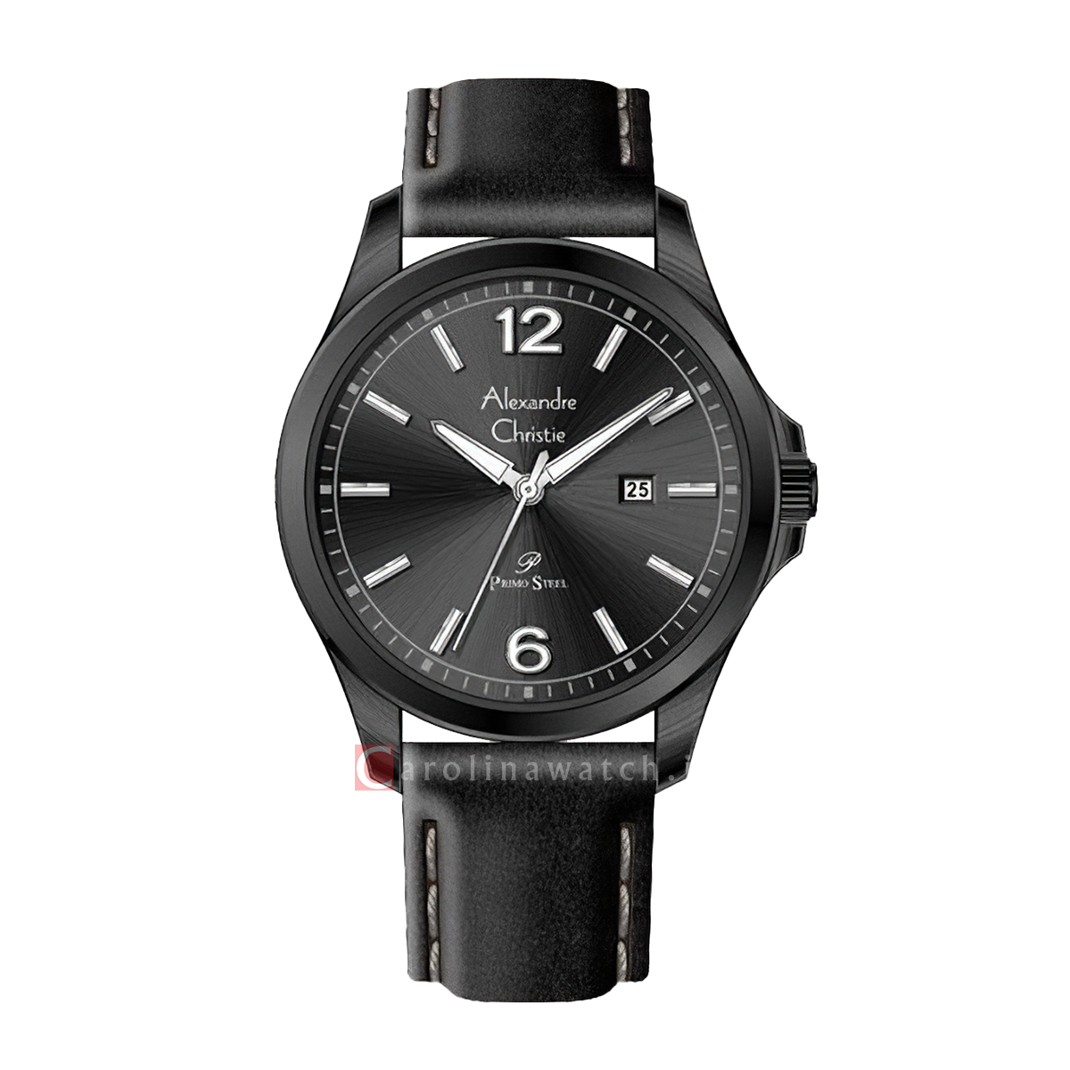 Jam Tangan Alexandre Christie Primo Steel AC 1029 MDLIPBA Men Black Di jam-tangan-alexandre-christie-primo-steel-ac-1029-mdlipba-men-black-di