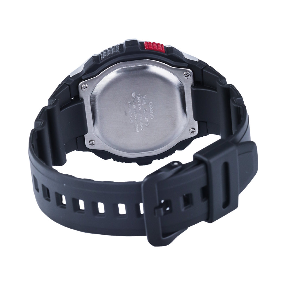 Jam Tangan Casio General AE-2000W-1B WR 200M Men Digital Dial Black Resin Band