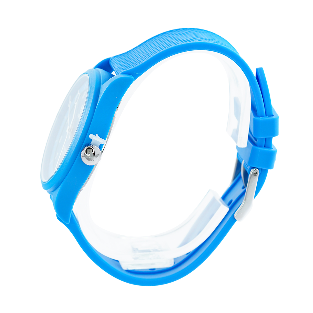 Jam Tangan ADIDAS AOST22042 Unisex Blue Dial Blue Rubber Strap