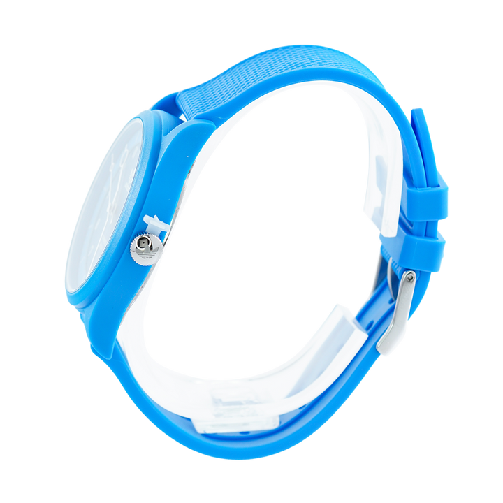 Jam Tangan ADIDAS AOST22042 Unisex Blue Dial Blue Rubber Strap