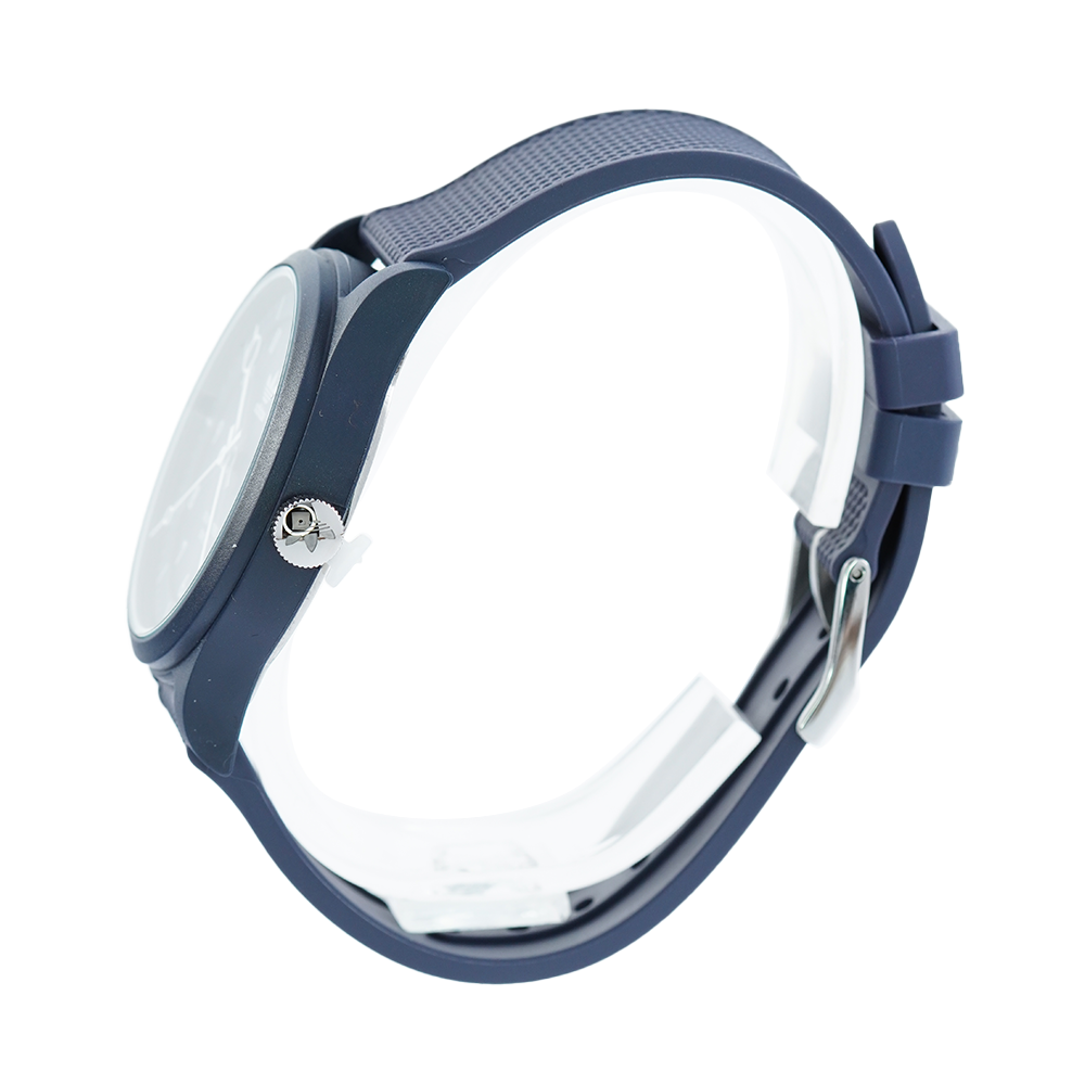 Jam Tangan ADIDAS AOST22043 Unisex Dark Blue Dial Dark Blue Rubber Strap