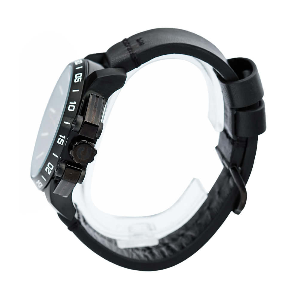 Jam Tangan CHARLES JOURDAN CJ1044-1725C Men Cream Dial Leather Strap