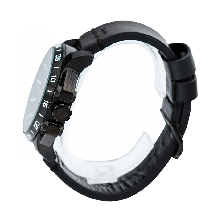 Jam Tangan CHARLES JOURDAN CJ1044-1725C Men Cream Dial Leather Strap