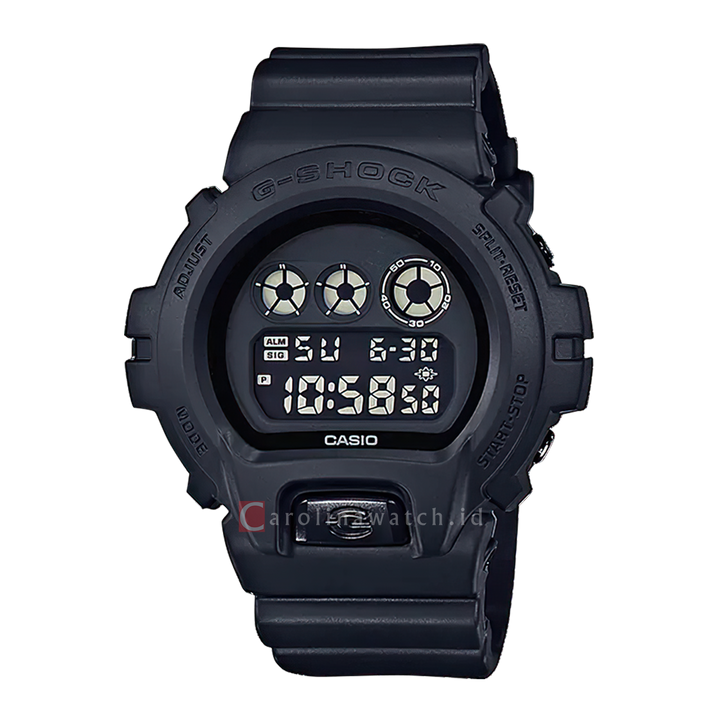 Jam Tangan CASIO G SHOCK DW-6900BB-1D Men Digital Dial Black Resin Band