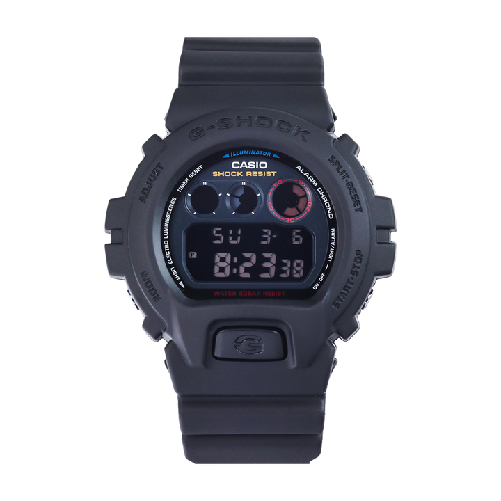 Jam Tangan CASIO G Shock DW-6900BMC-1D Men Digital Dial Black Resin Band