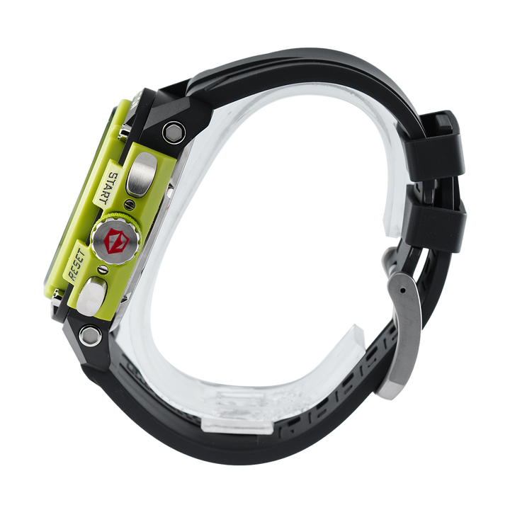 Jam Tangan Expedition E 6781 PMCRTBBALE Men Black Dial Black Rubber Strap