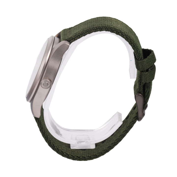 Jam Tangan Expedition Sport E 6794 MENSSGN Men Nanoceram Dark Green Dial Dark Green Nylon Strap
