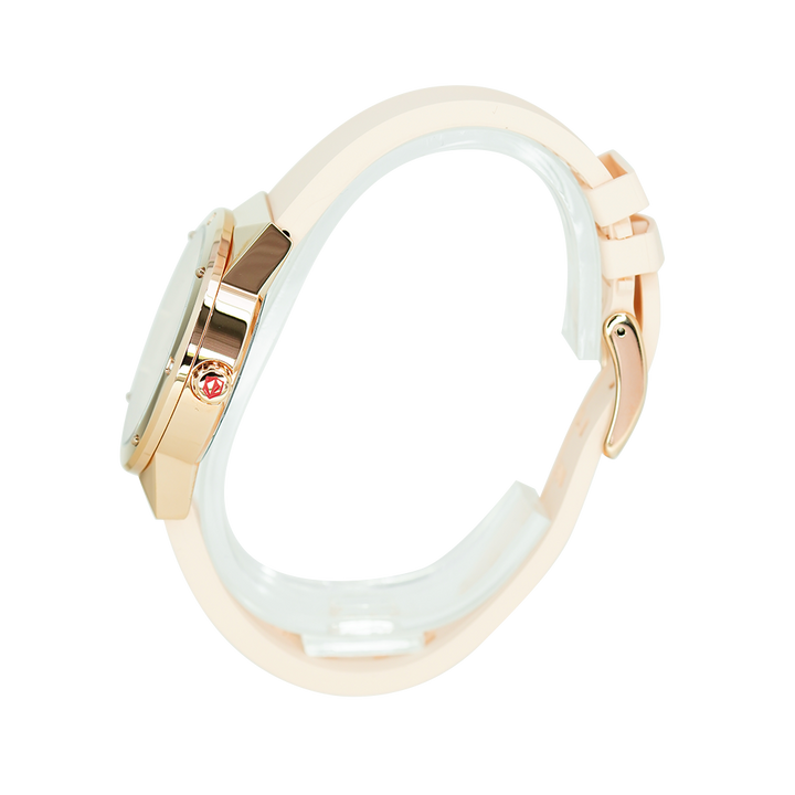 Jam Tangan Expedition E 6818 BFRRGLN Women Rose Gold Dial Rubber Strap
