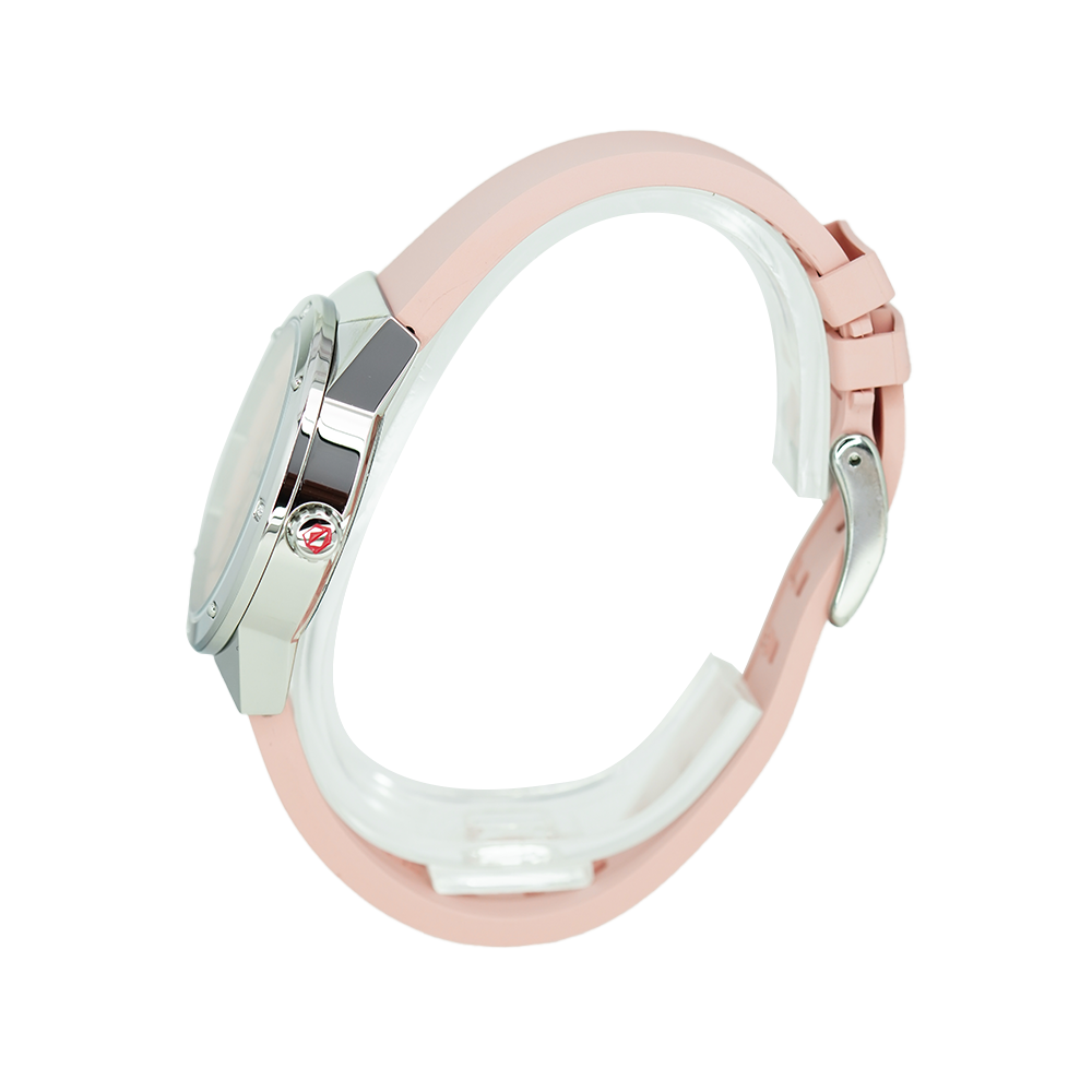 Jam Tangan Expedition E 6818 BFRSSPN Women Pink Dial Pink Rubber Strap