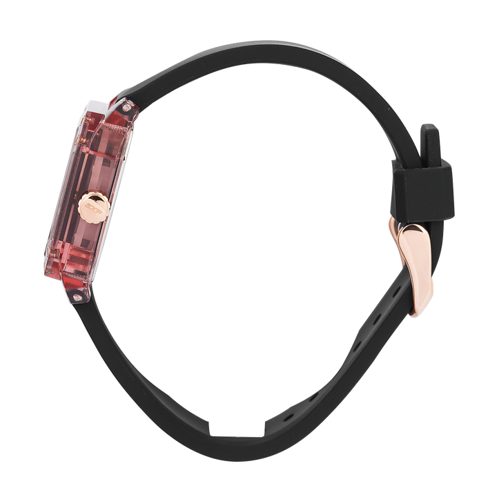 Jam Tangan Expedition EXP EX 6840 MFRRGBAPN Unisex  Black Dial Black Rubber Strap