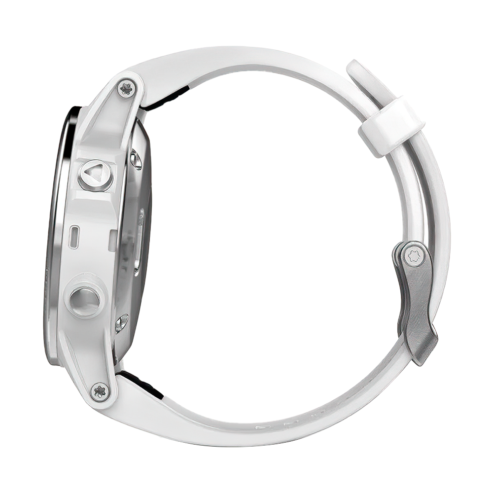 Jam Tangan Garmin FENIX 5S ROSEGOLD TONE SAPPHIRE WITH WHITE BAND Unisex White with Carrara White Band