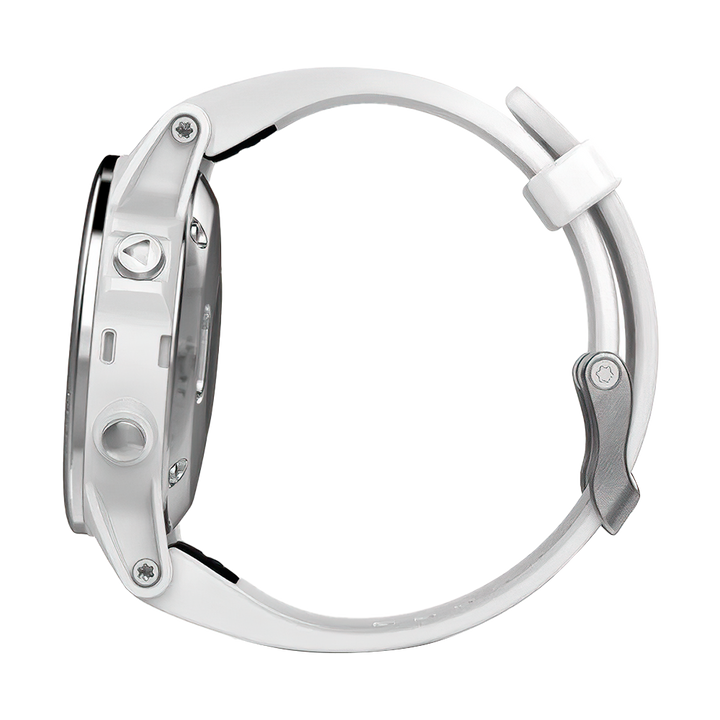 Jam Tangan Garmin FENIX 5S ROSEGOLD TONE SAPPHIRE WITH WHITE BAND Unisex White with Carrara White Band