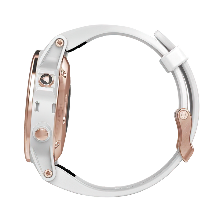 Jam Tangan Garmin FENIX 5S ROSEGOLD Unisex Rose Gold Tone Shappire on a Carrara Band