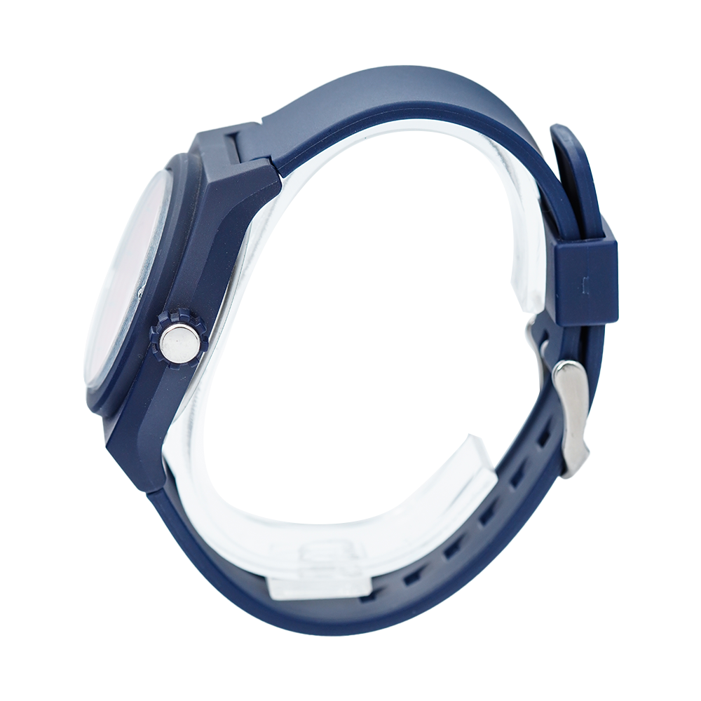 Jam Tangan FILA FL38180-001 Unisex White Dial Blue Rubber Strap