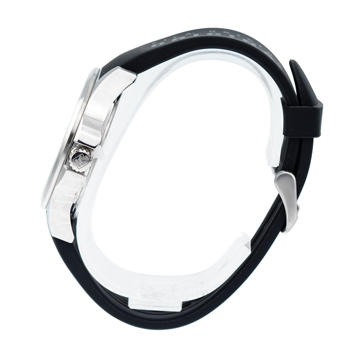 Jam Tangan FILA FL38181-001 Unisex Black Dial Black Rubber Strap