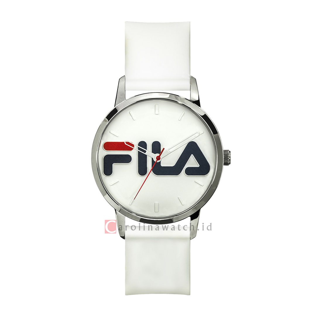 Jam Tangan FILA FL38316-001 Women White Dial White Rubber Strap