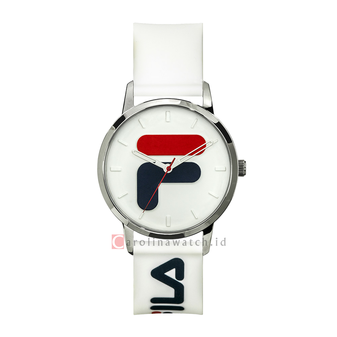 Jam Tangan FILA FL38316-101 Women White Dial White Rubber Strap