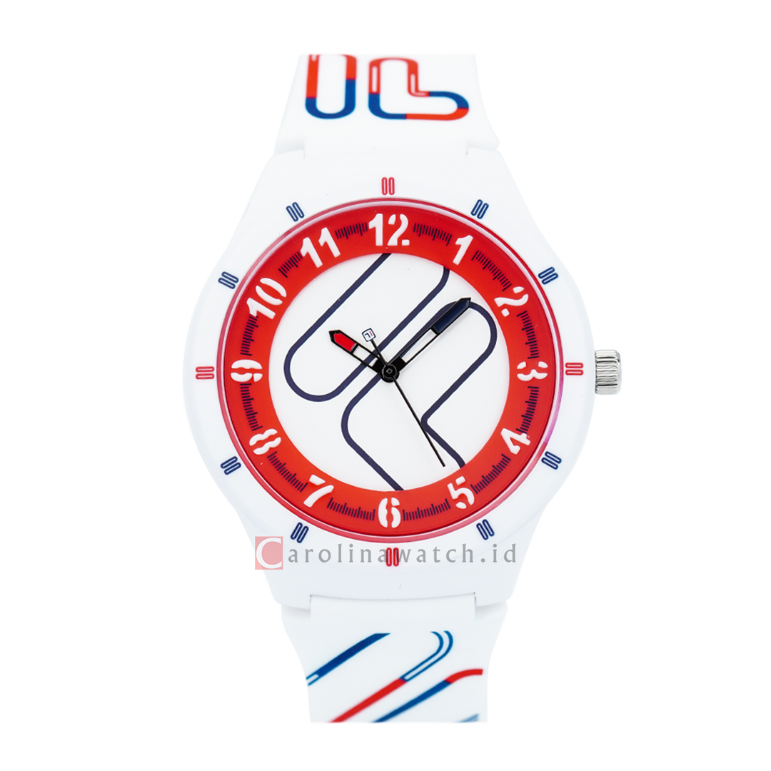 Jam Tangan FILA FL38324-001 White Dial White Rubber Strap