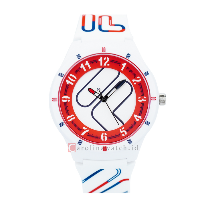 Jam Tangan FILA FL38324-001 White Dial White Rubber Strap