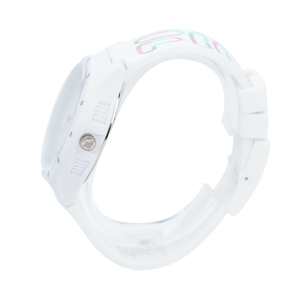 Jam Tangan FILA FL38324-003 White Dial White Rubber Strap
