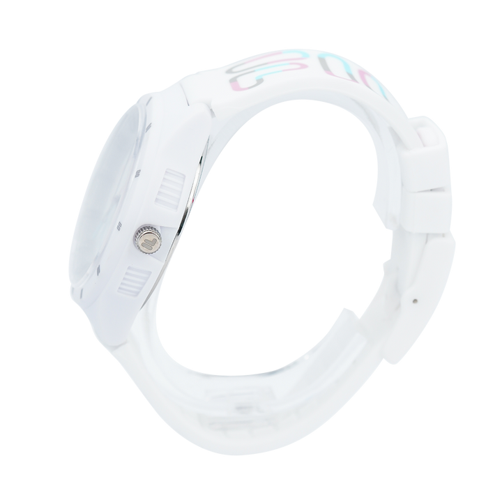 Jam Tangan FILA FL38324-003 White Dial White Rubber Strap