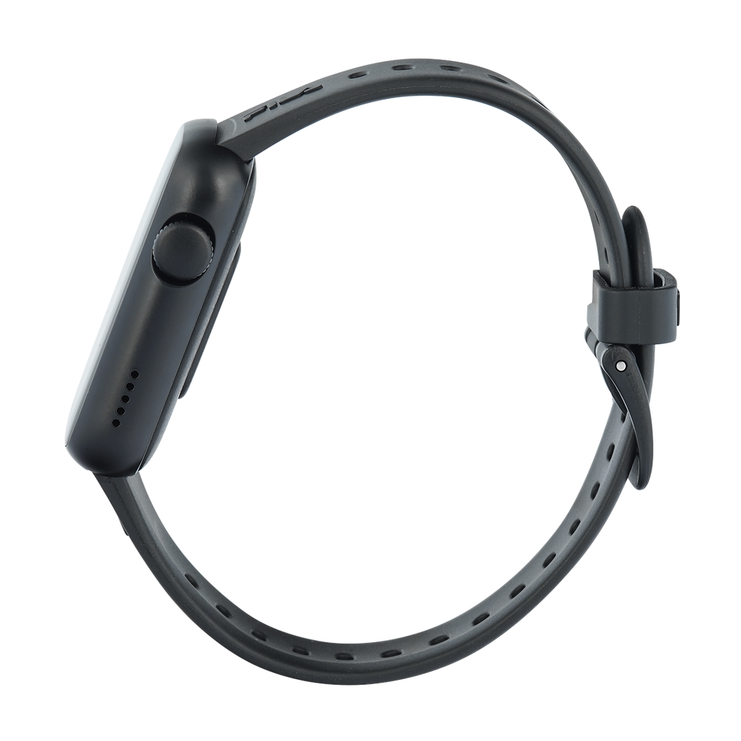 Jam Tangan FILA Smartwatch FL38BRAZ15B Unisex Full Screen Touch Display Black Silicone Strap