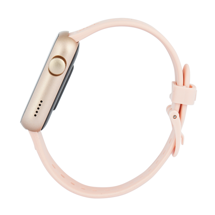 Jam Tangan FILA Smartwatch FL38BRAZ15G Unisex Full Screen Touch Display Pink Silicone Strap