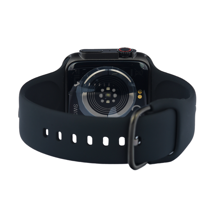 Jam Tangan FILA Smartwatch FL38SW37 Unisex Full Screen Touch Display Black Silicone Strap