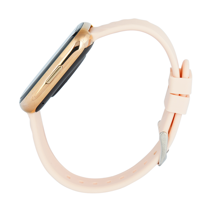 Jam Tangan FILA Smartwatch FL38SW40G Unisex Full Screen Touch Display Pink Silicone Strap