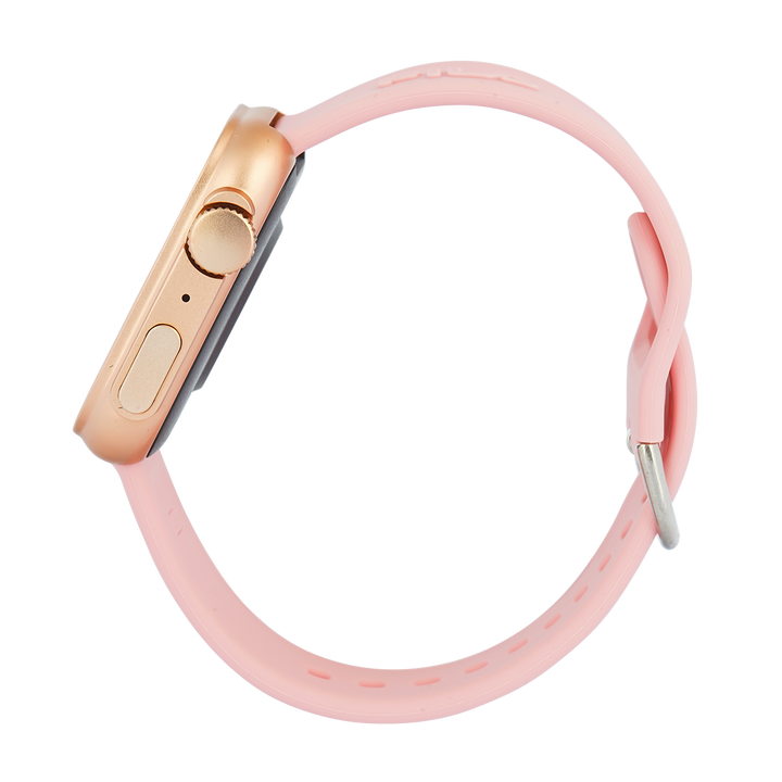 Jam Tangan FILA Smartwatch FL38SW70G Unisex Full Screen Touch Display Pink Silicone Strap