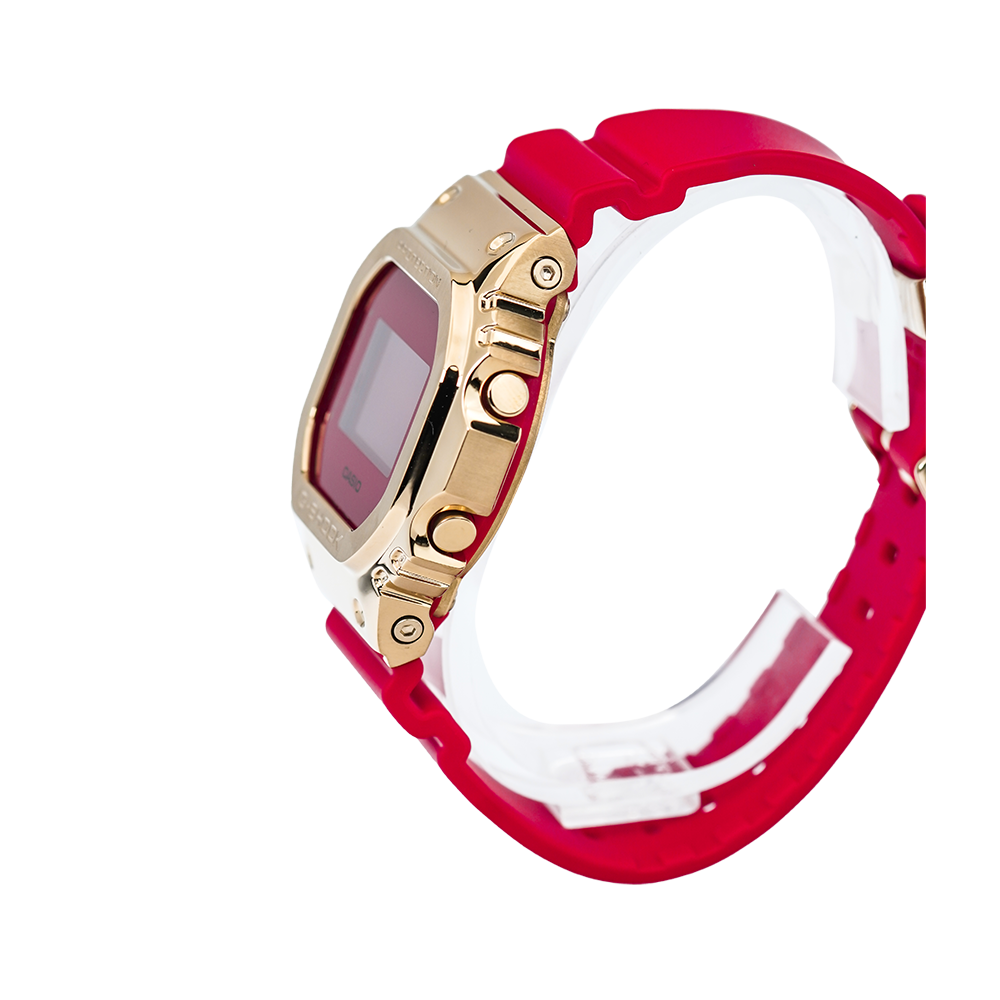Jam Tangan Casio G-Shock GM-5600CX-4D New Year Of The Ox Zodiac Men Digital Dial Red Resin Band LIMITED EDITION