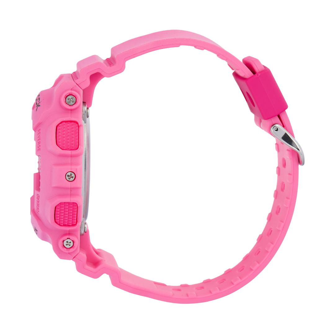 Jam Tangan Casio G-Shock x Barbie GMA-S110BE-4A Women CasiOak Pink Digital Analog Dial Pink Resin Band