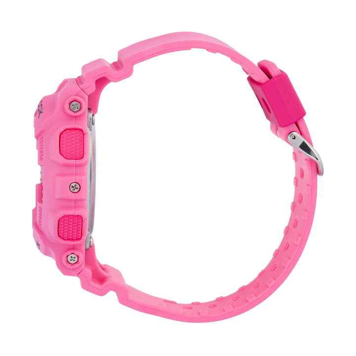 Jam Tangan Casio G-Shock x Barbie GMA-S110BE-4A Women CasiOak Pink Digital Analog Dial Pink Resin Band