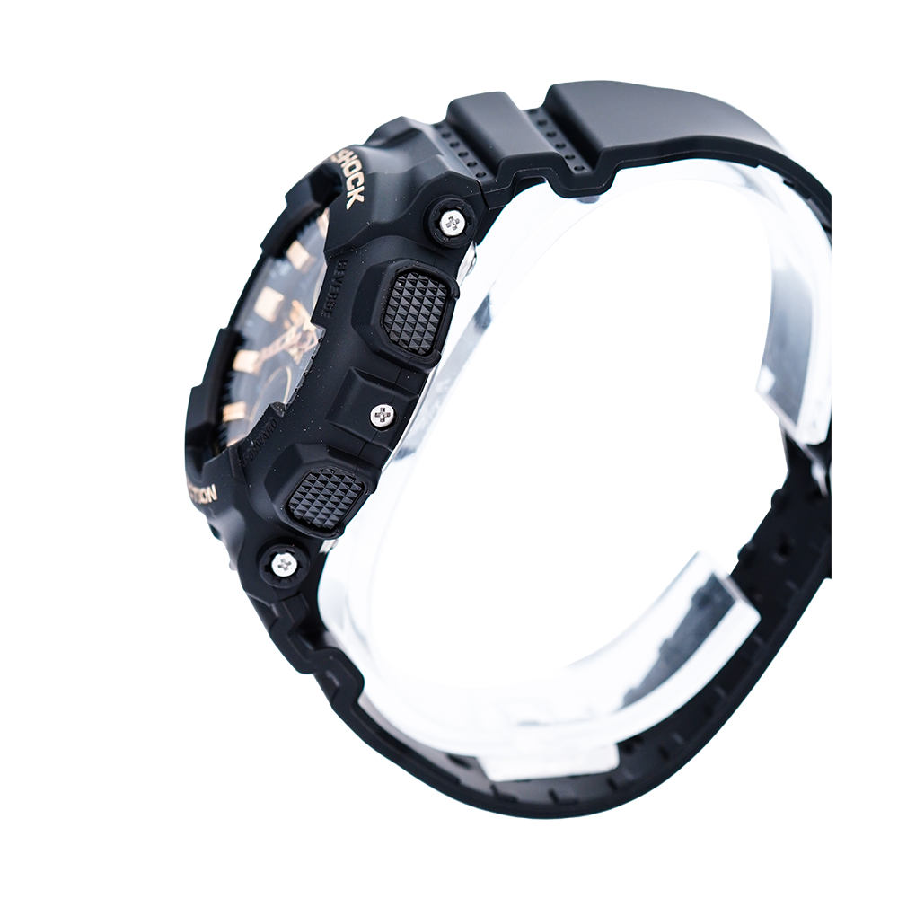 Jam Tangan CASIO G-SHOCK GMA-S140M-1A Unisex Black Digital Analog Black Resin Band