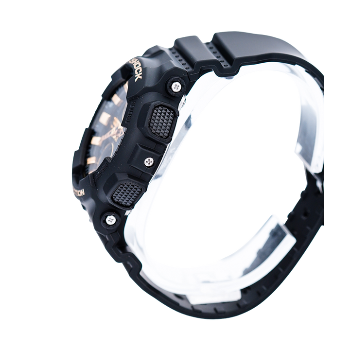 Jam Tangan CASIO G-SHOCK GMA-S140M-1A Unisex Black Digital Analog Black Resin Band