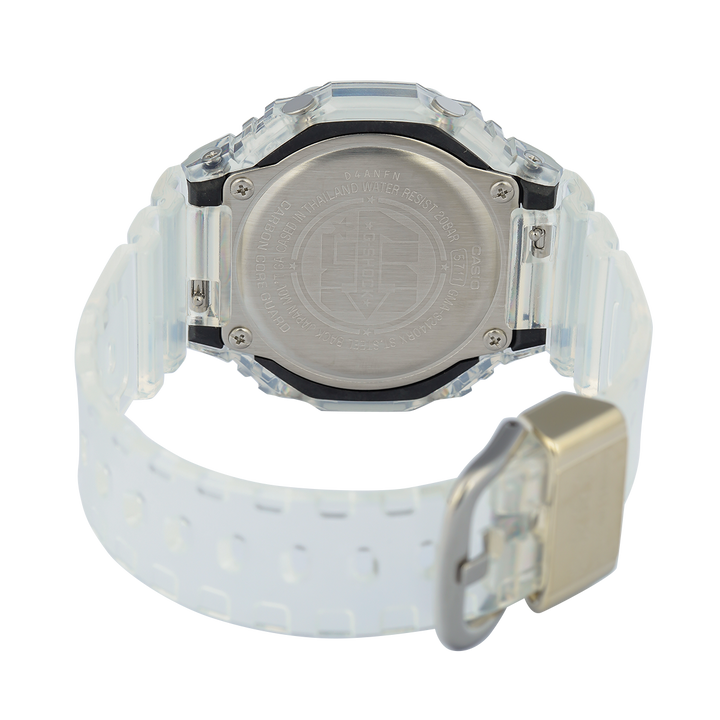 Jam Tangan Casio G-Shock GMA-S2140RX-7A Women 40th Anniversary Clear Remix White Transparent Resin Band Limited Edition