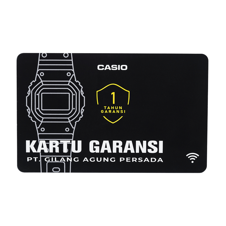 Jam Tangan Casio General A120WEST-1A Unisex Stranger Things Collaboration Digital Dial Black Transparent Band