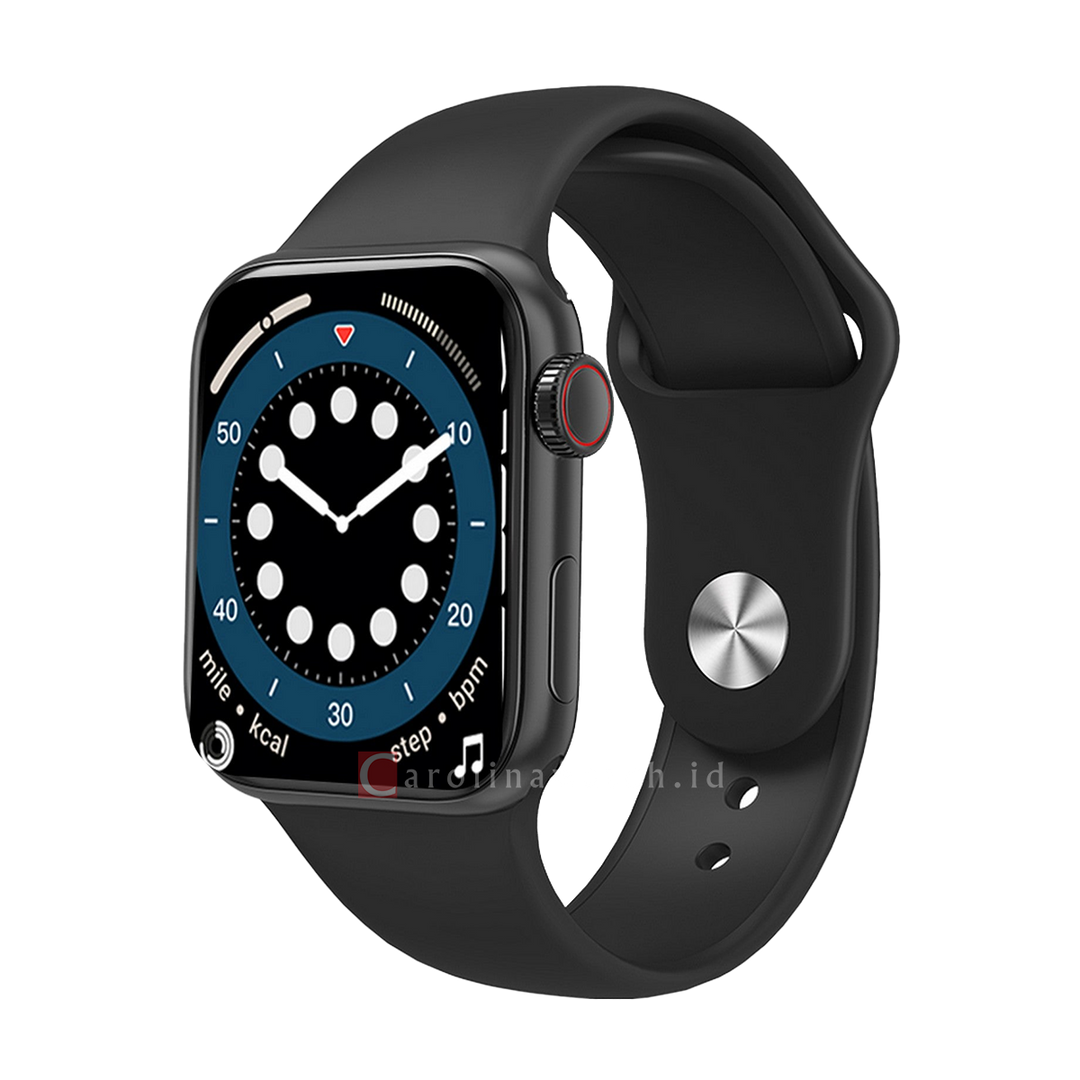 Jam Tangan LEE COOPER Smartwatch LC.SM.2.601 Unisex Digital Dial Black Rubber Strap