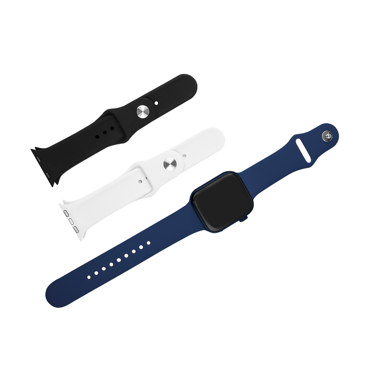 Jam Tangan LEE COOPER Smartwatch LC.SM.2.909 Unisex Digital Dial Blue Rubber Strap