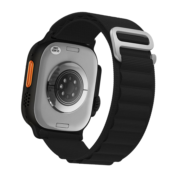 Jam Tangan LEE COOPER Smartwatch LC.SM.3.12 Unisex Digital Dial Black Fabric Strap
