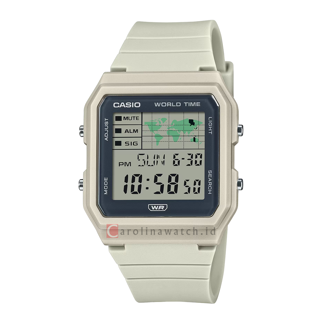 Jam Tangan Casio General Pop Series LF-30W-8A Unisex Beige Resin Band